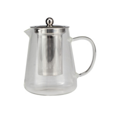Glass Teapot with Stainless Steel Infuser