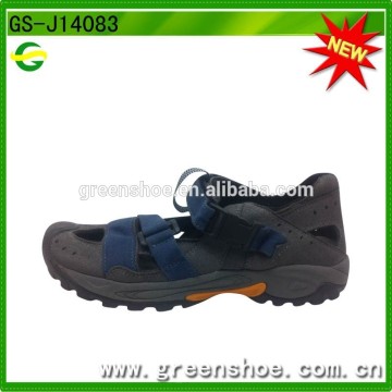 New style 2015 summer leather sandal shoes for men