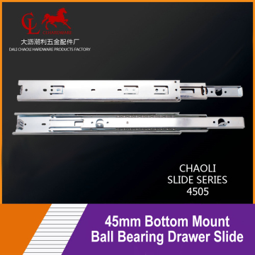 45mm Bottom mount drawer slide