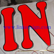 3d frontlit led decorative wall letters