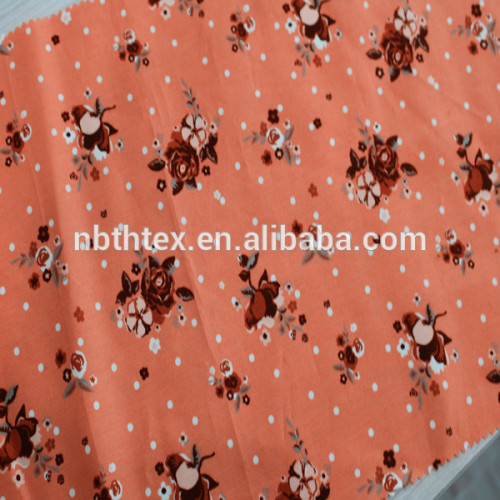 Printed rayon voile fabric