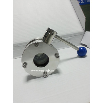 Stainless Steel Heavy Type Welded Butterfly Valve