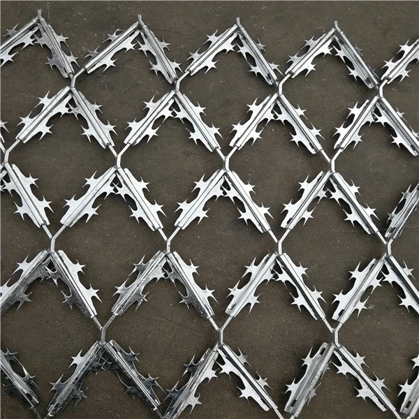 PVC Coated Razor Barbed Mesh