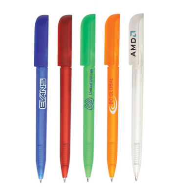 Twist action ball pen