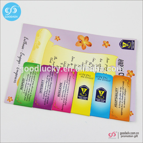 Made in China custom printing folding gift magnetic bookmark