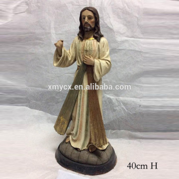 Hot sale polyresin decoration religious christian figure statue