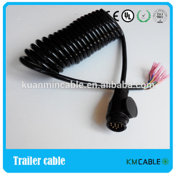din socket and cable electric cable with 3 plugs