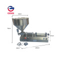 Price Cream Can Filler Machine Honey Filling Machine