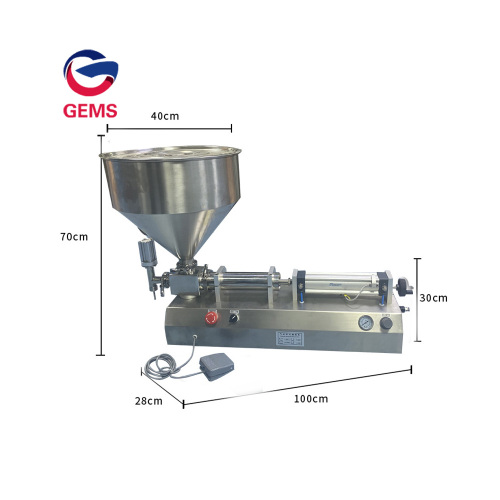 Máquina de enchimento de lata de creme de preço Máquina de enchimento de mel