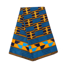 Kente fabric african fabrics wax print for dress
