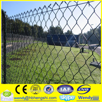 Electric galvanized chain link fence/chain link fence/chain link mesh netting