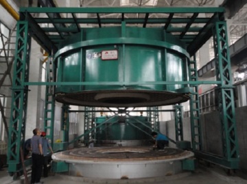 Bell type resistance furnace