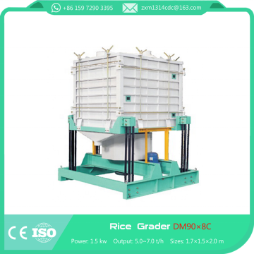 white rice plan sifter rice grader machine for rice mill