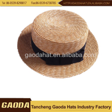 new trendy wheat straw beach hat