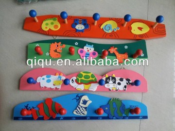 Cartoon Children Wooden Hanger