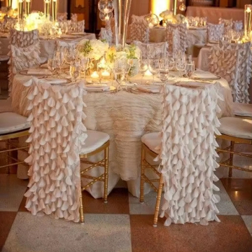 North European and American Style Luxury Hotel Wedding Banquet Table Covers