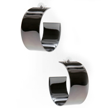 Large black stud earring 2013 trendy style earring