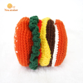 Mainan Bayi Hamburger Amigurumi Organik Crochet