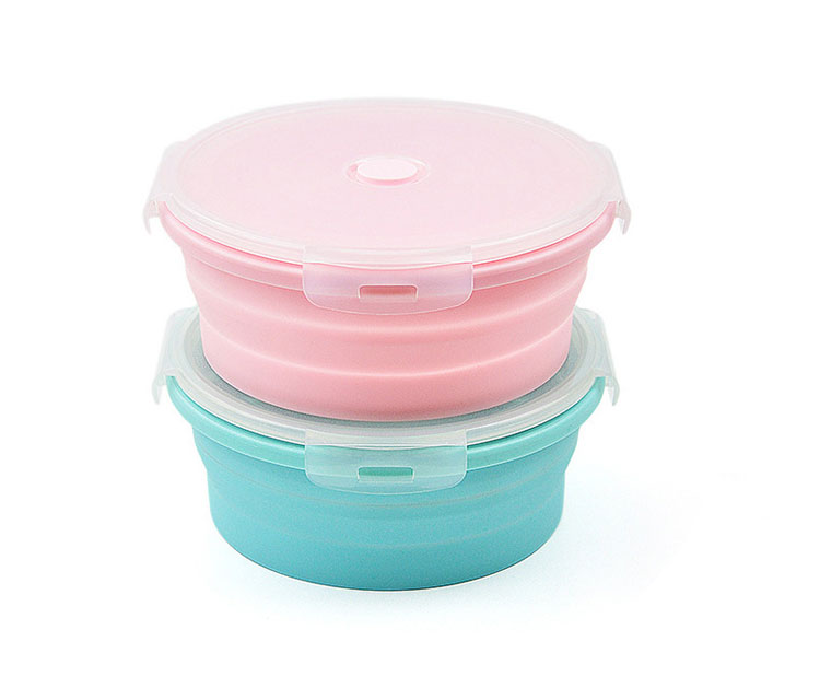 Silicone Collapsible Bowl With Lid