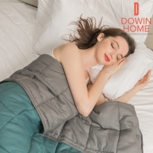 luxury hemp cotton 15lb weighted blanket