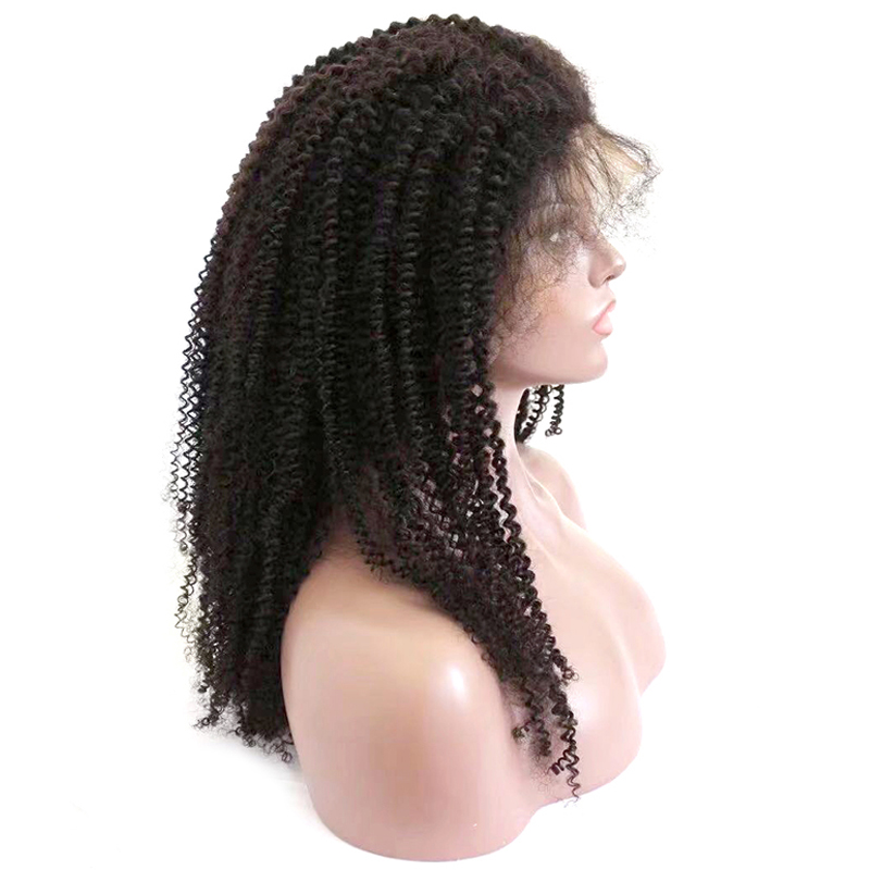fast shipping raw indian curly wig, 13*4 cheap wigs afro kinky curly indian lace front wig