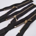 Wholesae metal zipper made of brass