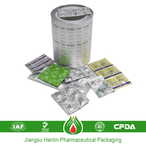 transparent capsule packaging pharma aluminum foil