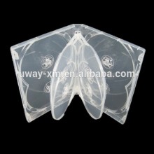 Super clear 22mm 7way multiply DVD case/22mm 7way dvd box