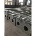Galvanized Steel Utility Power Pole For Electrical Power