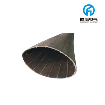 Thermosetting thick-walled pipe