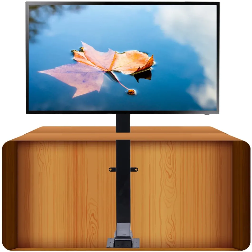 High Quality Vesa 600X400 Height Adjustable Electric Automatic TV Lift, 32