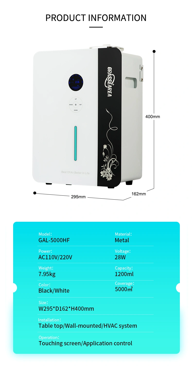 2020 APP WiFi Control Commercial Scent Diffuser Scent Machine