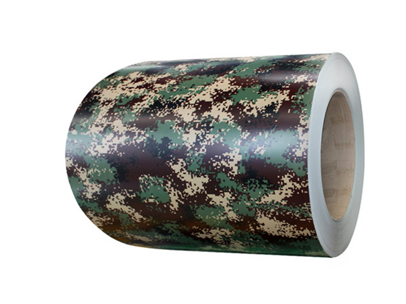 Army pattern coated aluminum