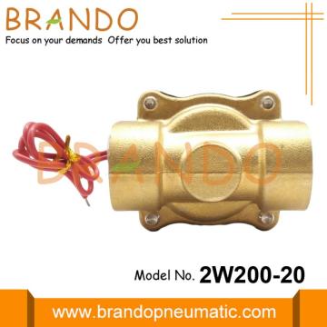 2W200-20 3/4``전기 물 솔레노이드 밸브 120V 110V