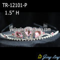 Tiara y coronas del Rhinestone al por mayor baratas