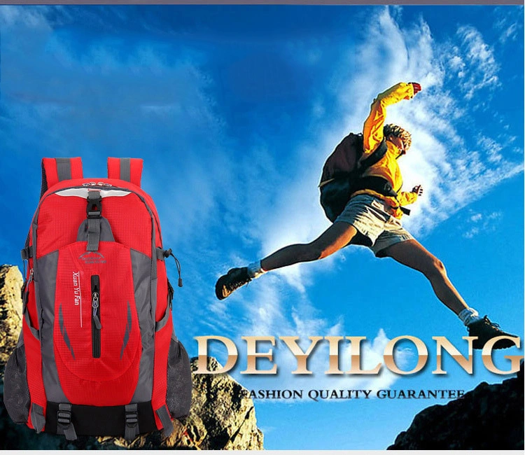 Explosive Outdoor Mountaineering Bag Riding Backpack Sports School Bag Leisure Travel Backpack 40L Hiking Bags