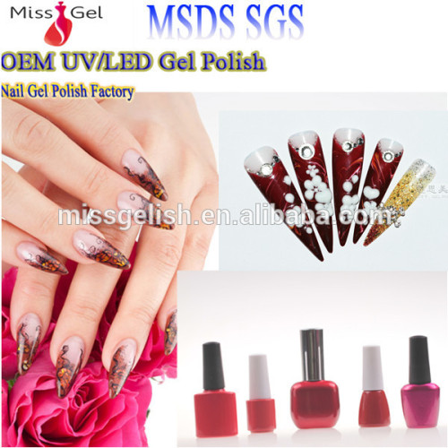 2015 New Style Beauty 3D Art Nail Sticker