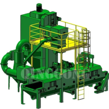 Roller Conveyor Shot Blasting Machine