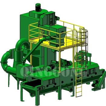 Roller Conveyor Shot Blasting Machine