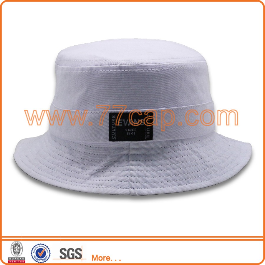 Custom Bucket Hat With Zipper Pocket