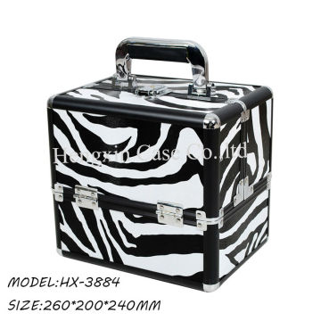 Professional aluminum beauty cosmetic case, fashion makeup case