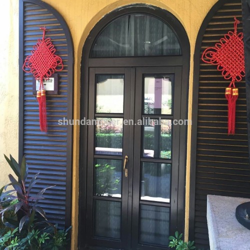 Residential Aluminum wood door/wooden door