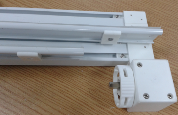 Motorization Panel Curtain Track Blinds