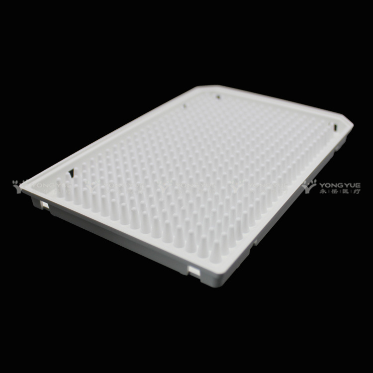 40ul 384 Well Pcr Plate Full Skirt White Frame White Tube