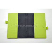 Custom Soft Leather Journal Cover - Removable PU Diary Case for Hard Bound Notebooks