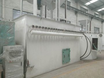 Activated carbon Large dust removal