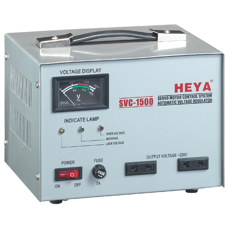 SVC 500VA 1000VA 1500VA Servo AC Generator Voltage Regulator Stabilizer