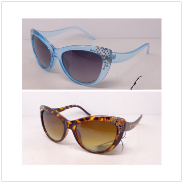 Cat Eye Sunglasses with Stones