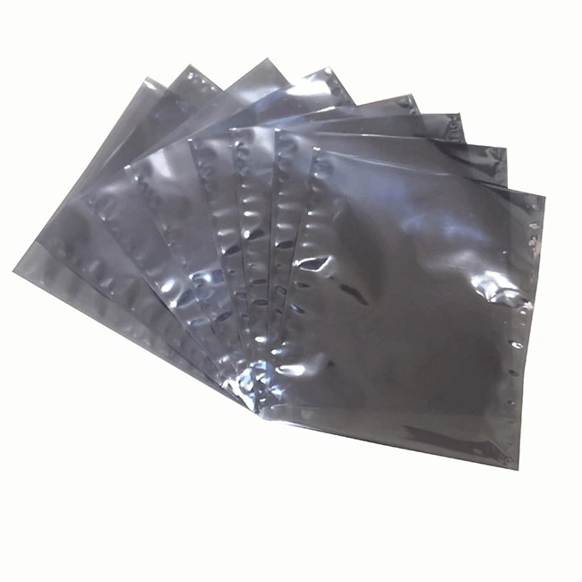 Silver Custmoized Size Static Shielding Bags with Zipper for Packaging Hard Drive