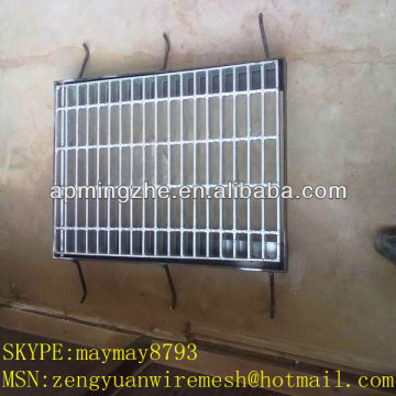 bolt fixed type canal drainage steel grating